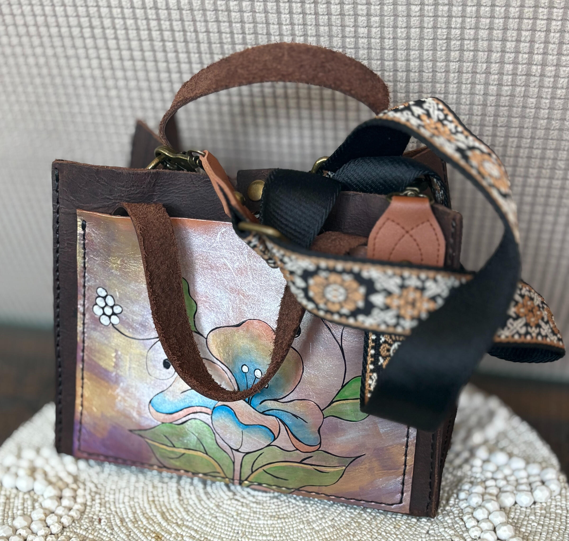 Painted Handbag